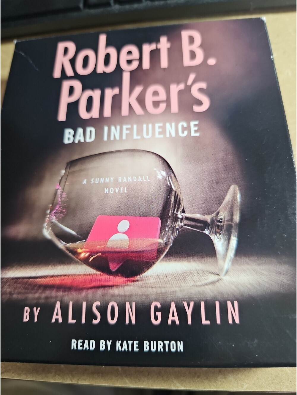 Robert B. Parker's Bad Influence by Alison Gaylin (2023, Compact Disc)